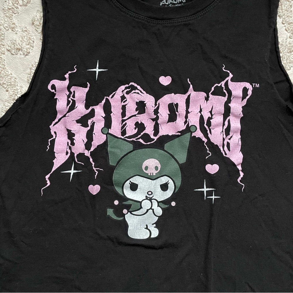 Kuromi Metal Logo tank top small - Picture 6 of 6